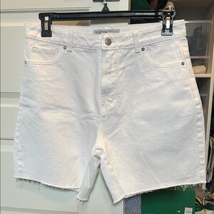 Primark White Jean Shorts for Women